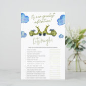 素晴らしアドベンチャー，スクーター，ブライダルシャワーゲーム (スタンド正面)