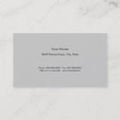 素晴らしアーティ絵を描ストブラシ名刺 名刺 (裏面)