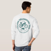 素晴らしイエローストーン・トレイル(サイクリング) Tシャツ (裏面フル)