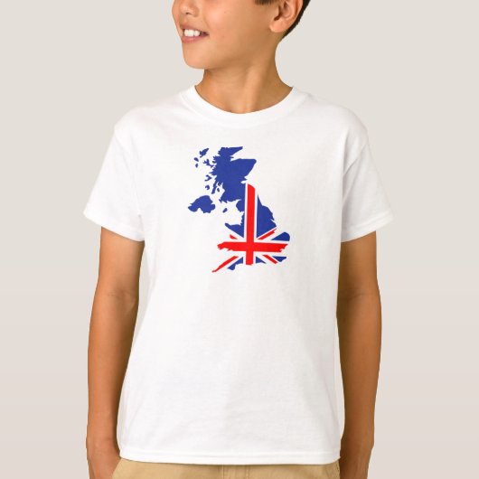 素晴らしイギリスイギリス国旗 Tシャツ (正面)