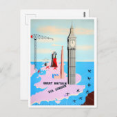 素晴らしイギリスヴィンテージ旅行はがき ポストカード (正面/裏面)