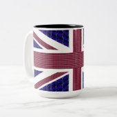 素晴らしイギリス独立記念日、イギリス国旗 ツートーンマグカップ (正面左)