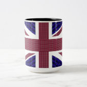 素晴らしイギリス独立記念日、イギリス国旗 ツートーンマグカップ (中央)