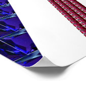 素晴らしイギリス独立記念日、イギリス国旗 ポスター (角)