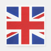 素晴らしイギリス統一されたイギリス国旗 スタンダードランチョンナプキン (正面)