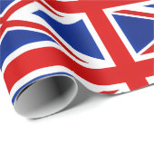 素晴らしイギリス統一されたイギリス国旗 ラッピングペーパー (ロールコーナー)