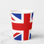 素晴らしイギリス統一されたイギリス国旗 紙コップ (裏面)
