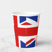 素晴らしイギリス統一されたイギリス国旗 紙コップ (右)