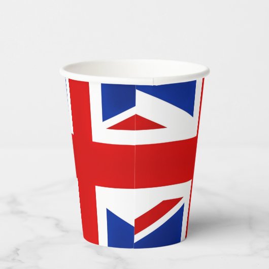 素晴らしイギリス統一されたイギリス国旗 紙コップ (右)