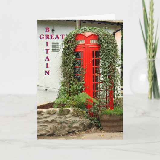 素晴らしイギリス カード (正面)