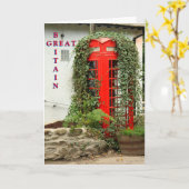 素晴らしイギリス カード (黄色い花)