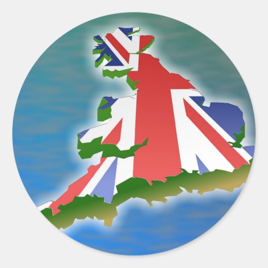 素晴らしイギリス ラウンドシール (正面)