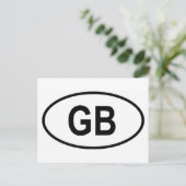 素晴らしイギリス「GB」 ポストカード (スタンド正面)