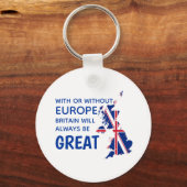 素晴らしイギリスBREXIT EUROPE キーホルダー (正面)