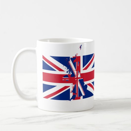 素晴らしイギリスBREXIT EUROPE コーヒーマグカップ (左)