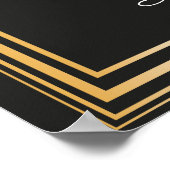 素晴らしインスパイア歓迎パーティー看板 ポスター (角)