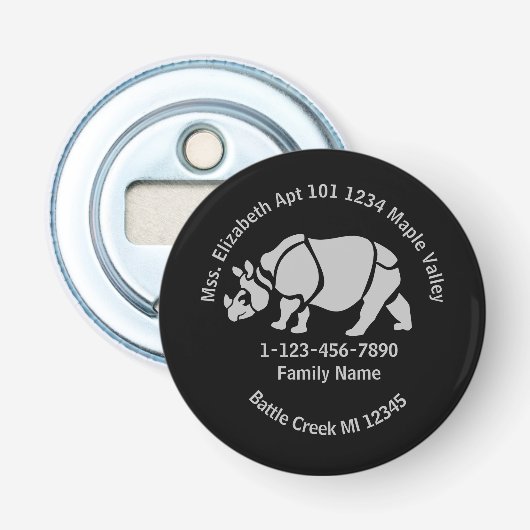 素晴らしインディアンサイ失ったノファミリーホームアドレス 栓抜き (正面)