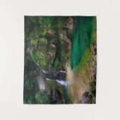 素晴らしウォーターフォールVirje，スロベニアのポスター タペストリー (正面)