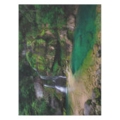 素晴らしウォーターフォールVirje,スロベニアのポスター テーブルクロス (正面)