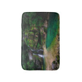 素晴らしウォーターフォールVirje，スロベニアのポスター バスマット (正面縦)