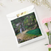 素晴らしウォーターフォールVirje，スロベニアのポスター フェイバーバッグ (封をした状態)