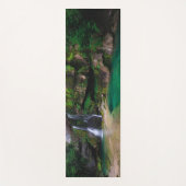 素晴らしウォーターフォールVirje，スロベニアのポスター ヨガマット (正面)