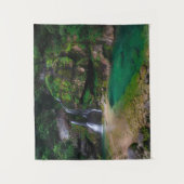 素晴らしウォーターフォールVirje，スロベニア タペストリー (正面)