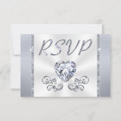 素晴らしカスタマイズ結婚s、RSVP、Meal Choice付き 招待状 (裏面)