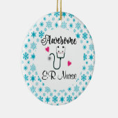素晴らしカスタムナース セラミックオーナメント (右)