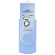 素晴らしカスタムベビー写真/情報キーパー（青）