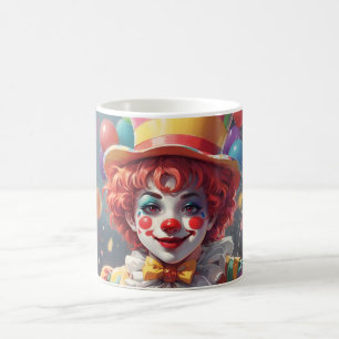 素晴らしカスタムモノグラムピエロマグカップ コーヒーマグカップ
