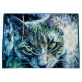 素晴らしカスタム抱き枕 – 小、光沢 ラージペーパーバッグ (正面)