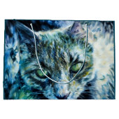 素晴らしカスタム抱き枕 – 小、光沢 ラージペーパーバッグ (裏面)