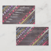 素晴らしカッコいいアステカトレンディー 名刺 (正面/裏面)