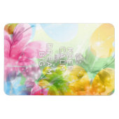 素晴らしカッコいいトレンディー引用文保「Calm and Dream Big」 マグネット (横)