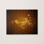 素晴らしカッコいい白熱［赤熱］光を放つトレンディー ジグソーパズル (横)