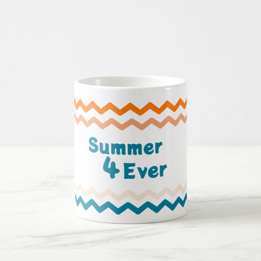 素晴らしカラフルビーチ コーヒーマグカップ (中央)