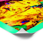 素晴らしカラフル抽象芸術 ポスター (コーナー)