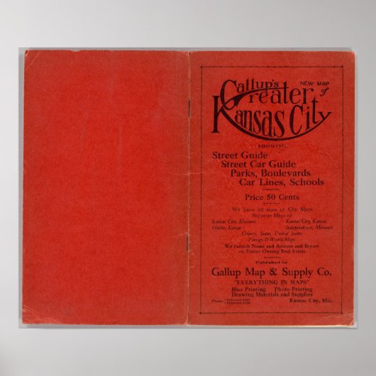 素晴らしカンザス市 ポスター (正面)