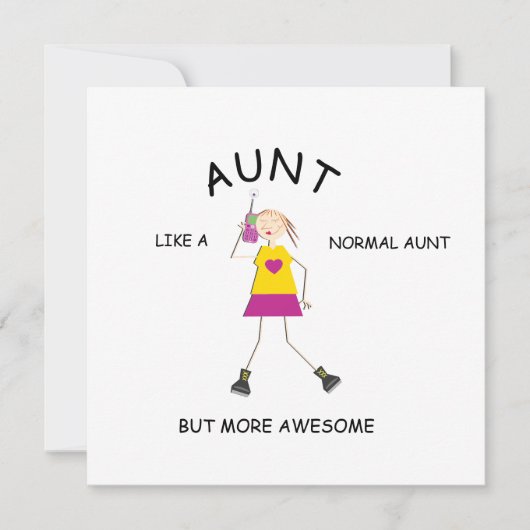 素晴らしカード、おばあちゃんの挨拶状 招待状 (正面)