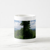 素晴らしガトリンブルクのスモークマウンテンズ国立公園 コーヒーマグカップ (中央)