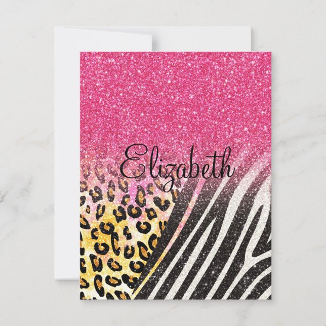 素晴らしガーリートレンディーヒョウ柄 (正面)