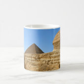 素晴らしギザのスフィンクス – エジプト コーヒーマグカップ (中央)