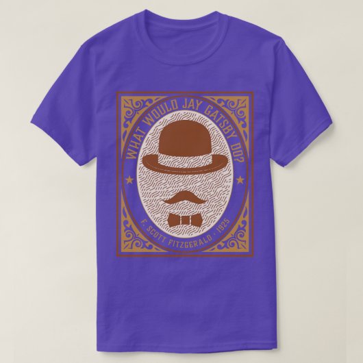 素晴らしギャツビーの書籍先生aへの贈り物 tシャツ (デザイン正面)