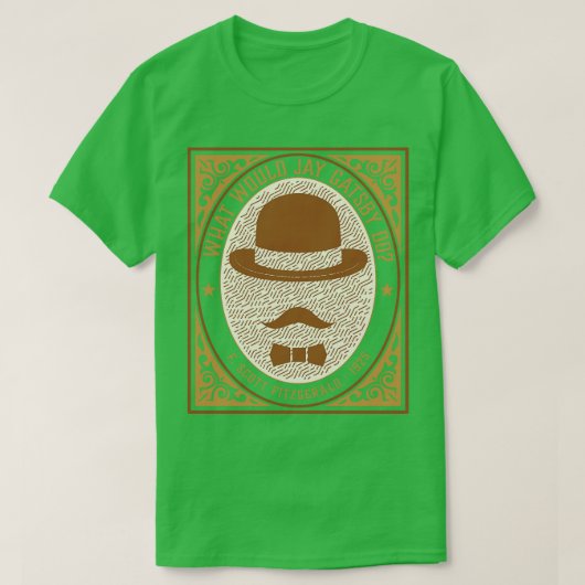 素晴らしギャツビーの書籍先生aへの贈り物 tシャツ (デザイン正面)