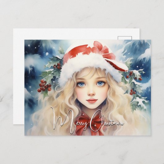 素晴らしクリスマスアイスプリンセス シーズンポストカード (正面/裏面)