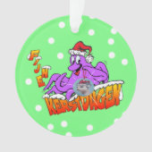 素晴らしクリスマス日タコ漫画オーナメント オーナメント (正面)