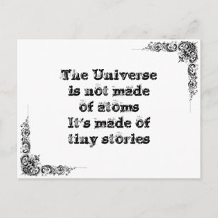 素晴らしクールシンプル英智哲学大文 ポストカード