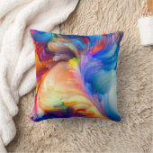 素晴らしクール抽象芸術 クッション (ブランケット)