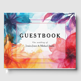 素晴らしゲストブックAnemone Dreamscape結婚. ゲストブック